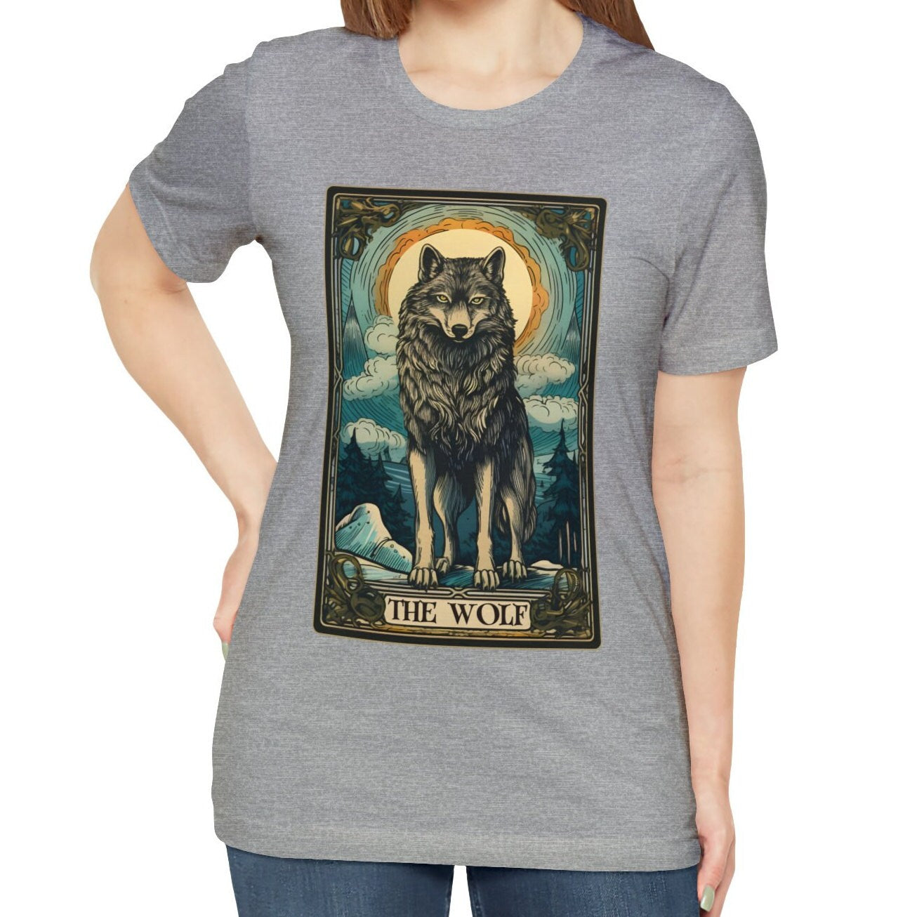 The Wolf Tarot Card Shirt