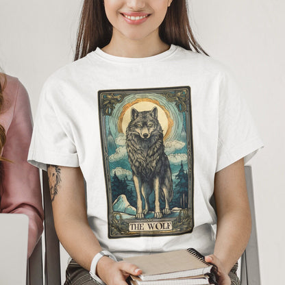 The Wolf Tarot Card Shirt