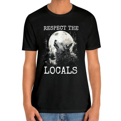 Respect the Locals Wolf T-shirt