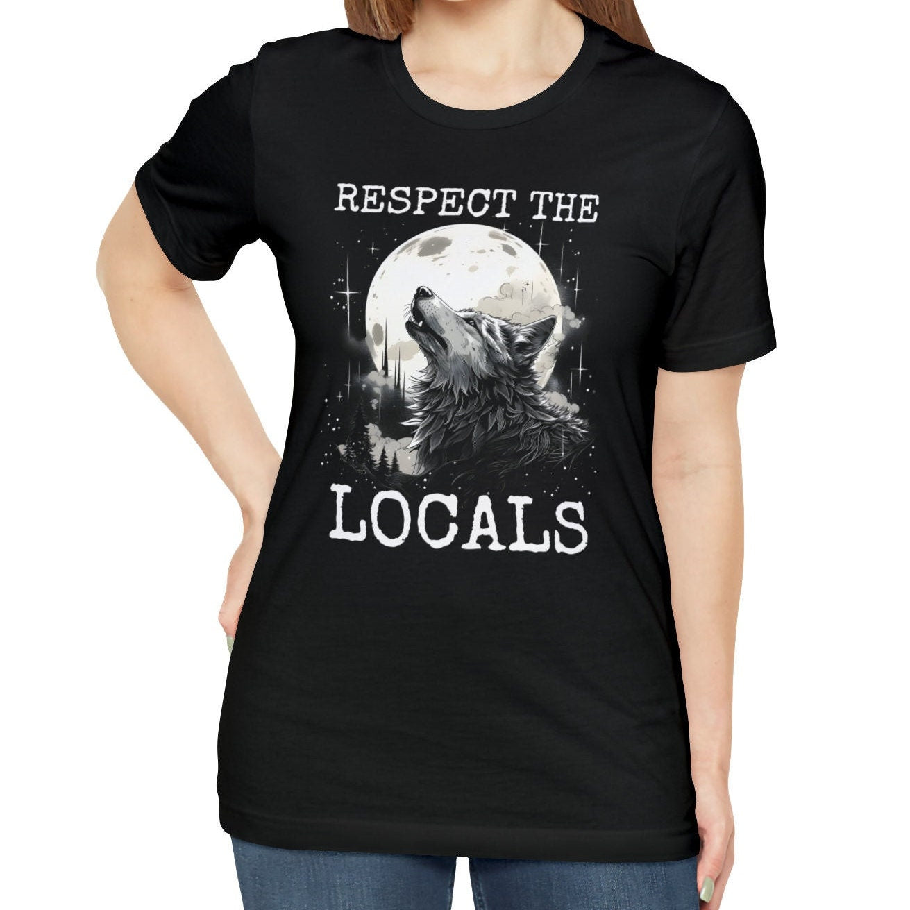 Respect the Locals Wolf T-shirt