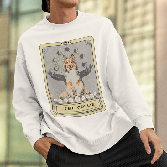 The Collie Tarot Card Sweatshirt