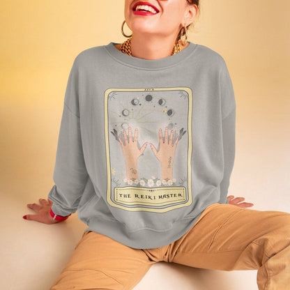 The Reiki Master Tarot Card Sweatshirt