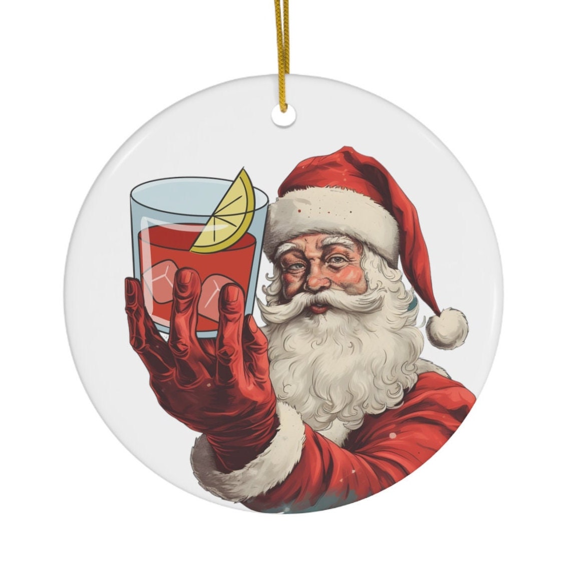 Negroni Christmas Ornament