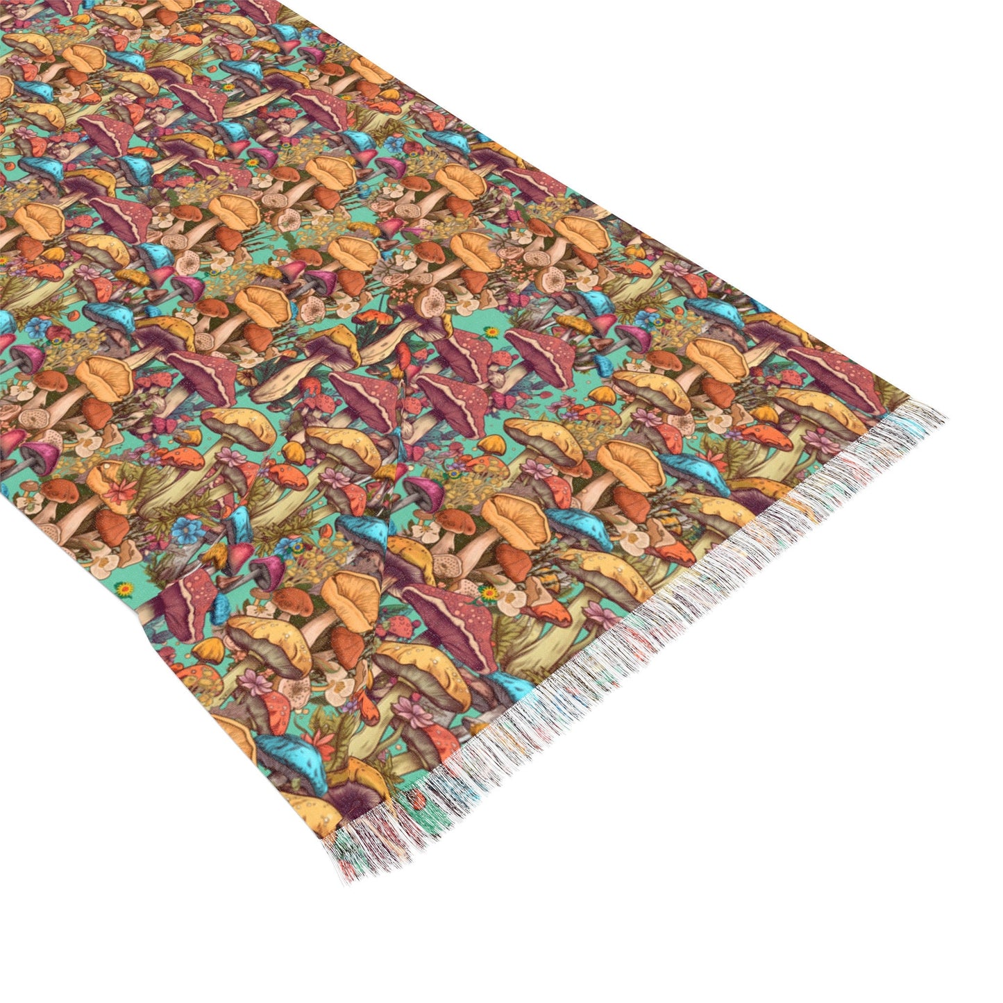 Mushroom Scarf Colorful
