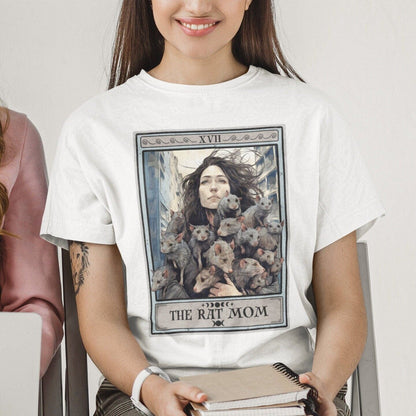 The Rat Mom Tarot Card Shirt