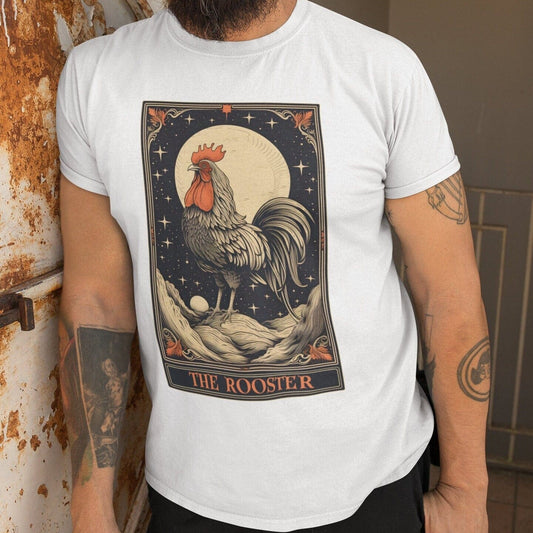 The Rooster Tarot Card Shirt Chicken Lover