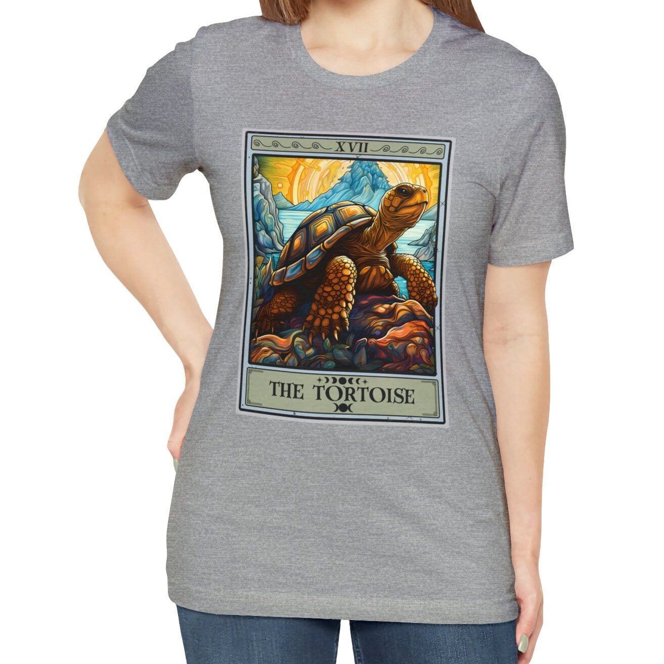 The Tortoise Tarot Card Shirt, Animal Lover