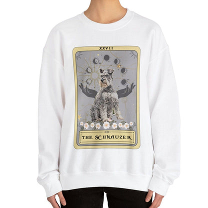 The Schnauzer Tarot Card Dog Sweatshirt