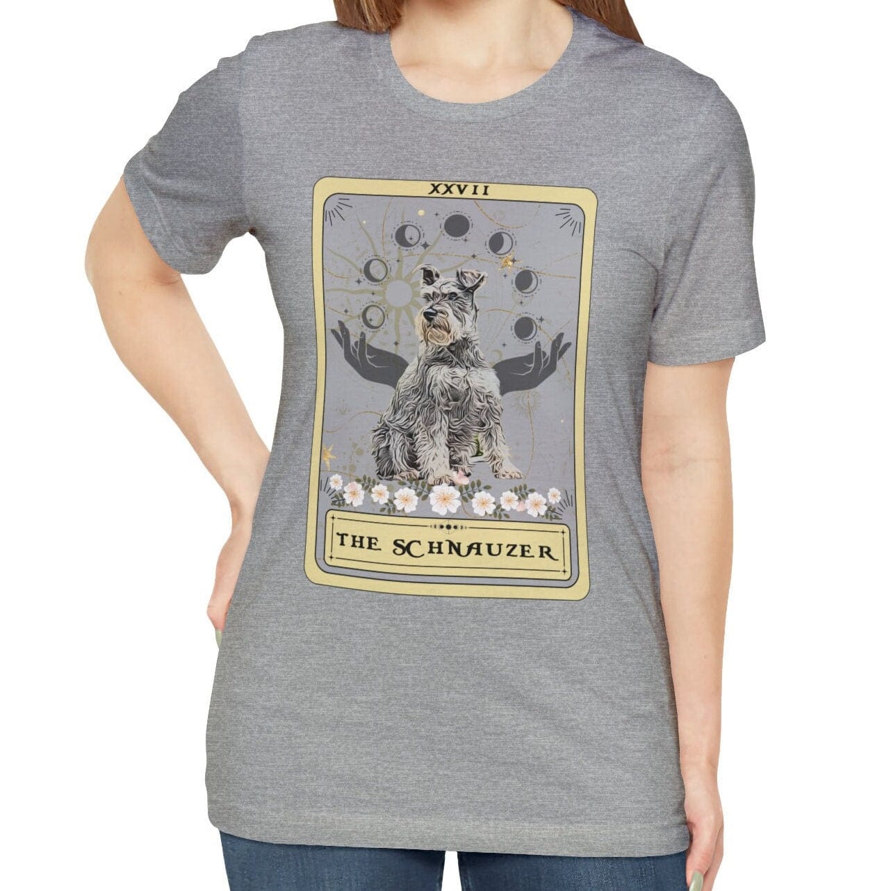 The Schnauzer Tarot Card Dog Shirt