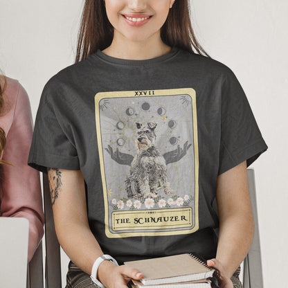 The Schnauzer Tarot Card Dog Shirt