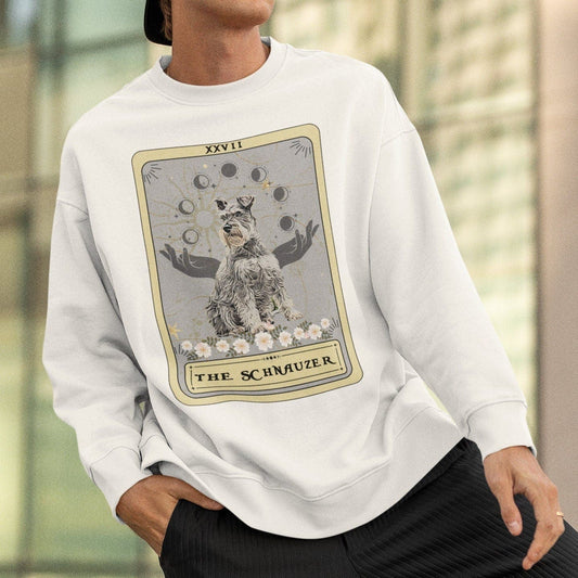 The Schnauzer Tarot Card Dog Sweatshirt