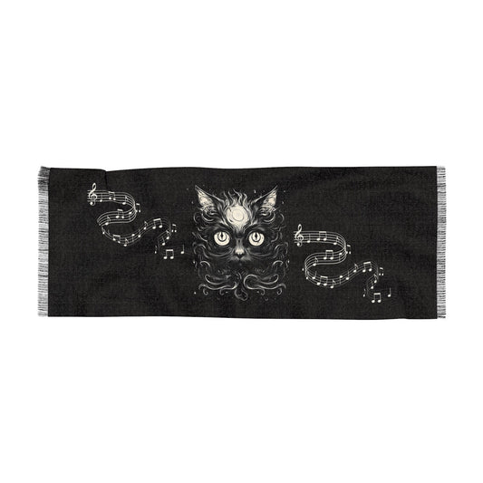 Black Cat Scarf