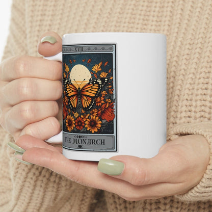 The Monarch Tarot Card Mug, Butterfly Lover