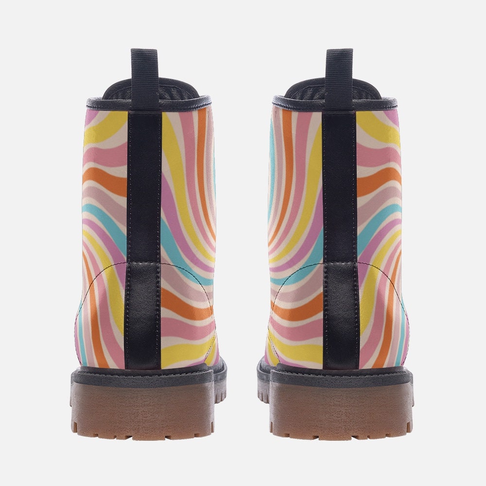 Psychedelic Swirl Boots