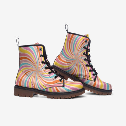 Psychedelic Swirl Boots