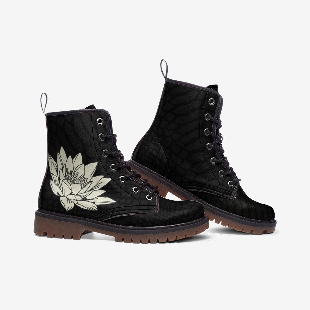 Lotus Flower Boots