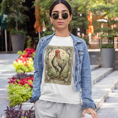 The Chicken Tarot Card T-Shirt