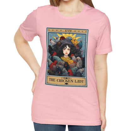 The Chicken Lady Tarot Card Shirt