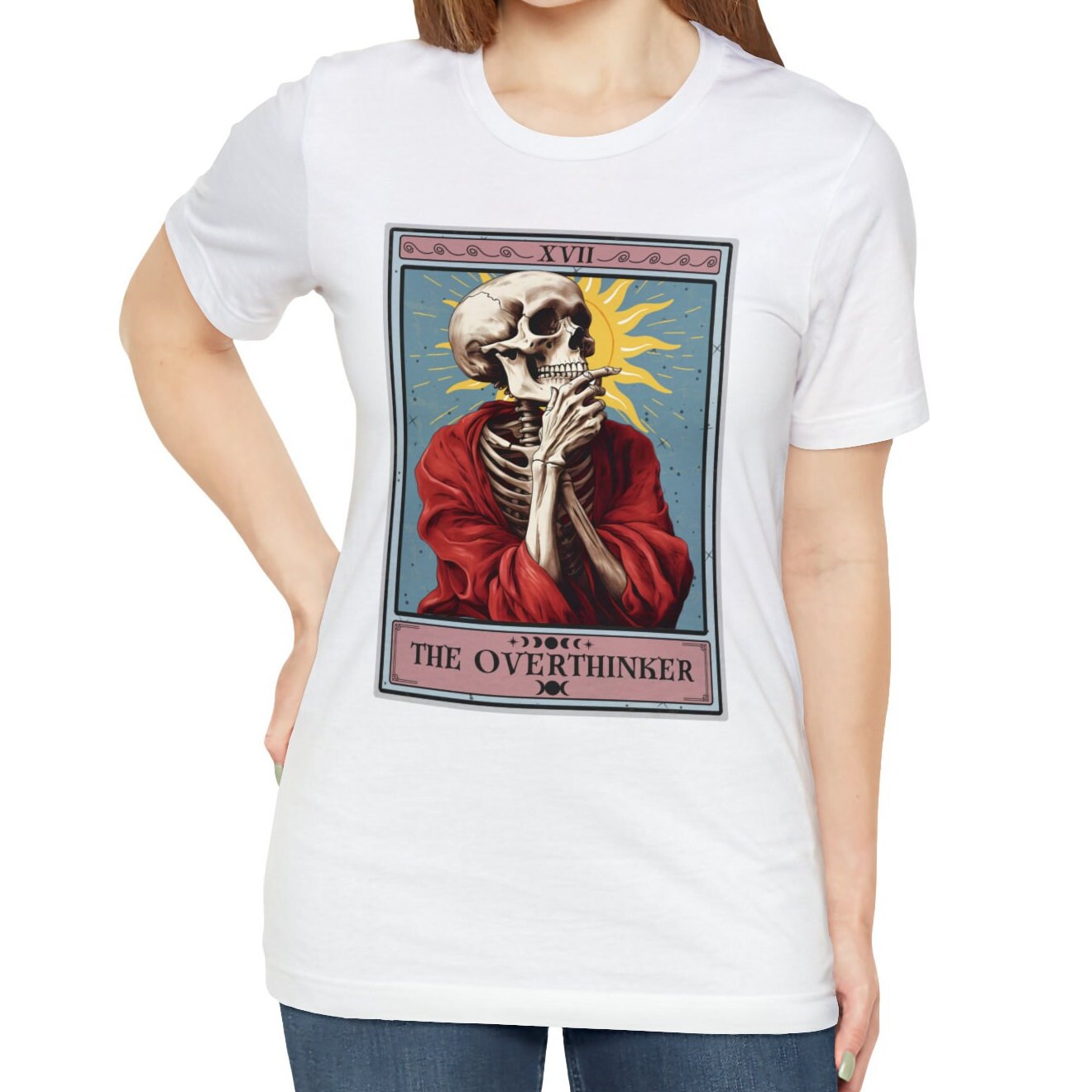 The Overthinker Tarot Card T-Shirt
