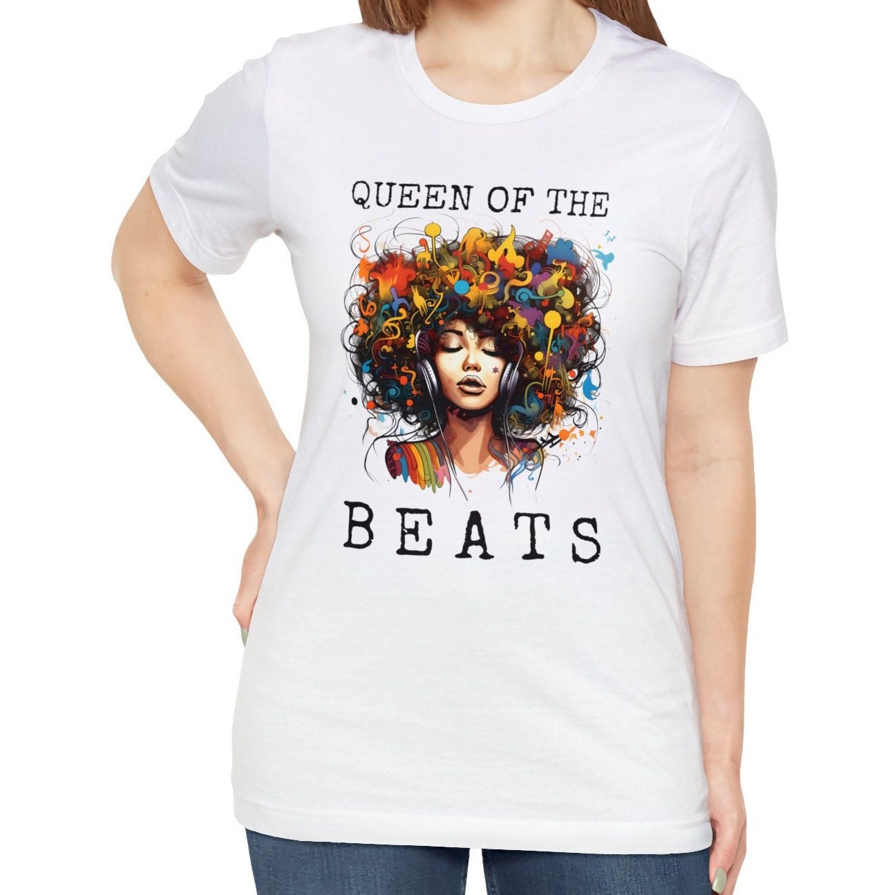 Afro Woman Music Shirt