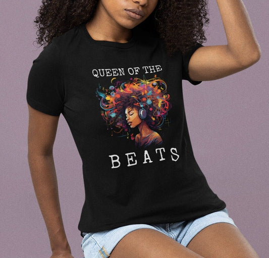 Afro Woman Beats Shirt