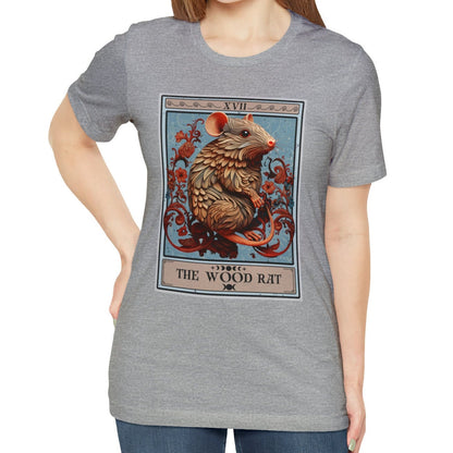 The Wood Rat Tarot Card Shirt, Rat Chinese Zodiac