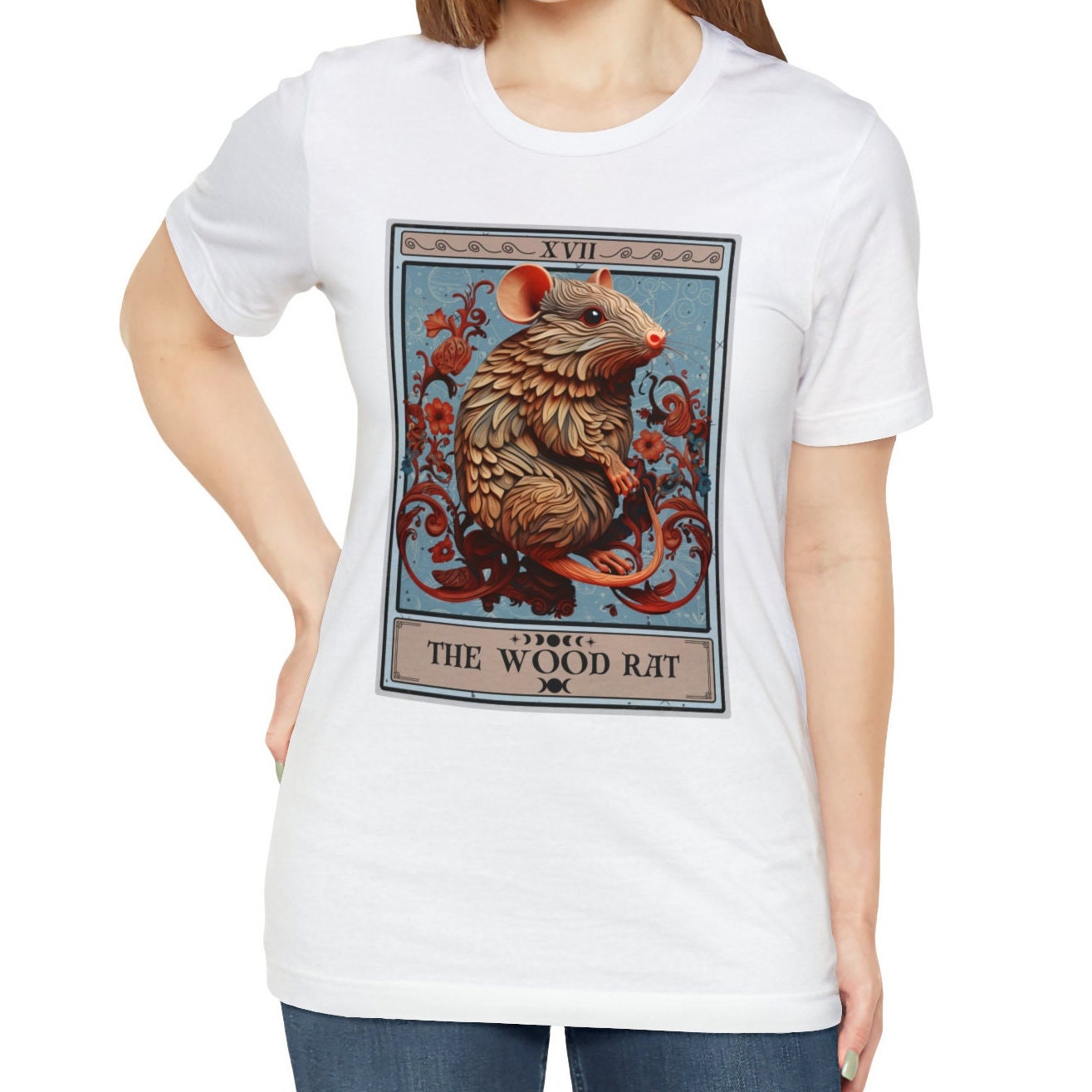 The Wood Rat Tarot Card Shirt, Rat Chinese Zodiac