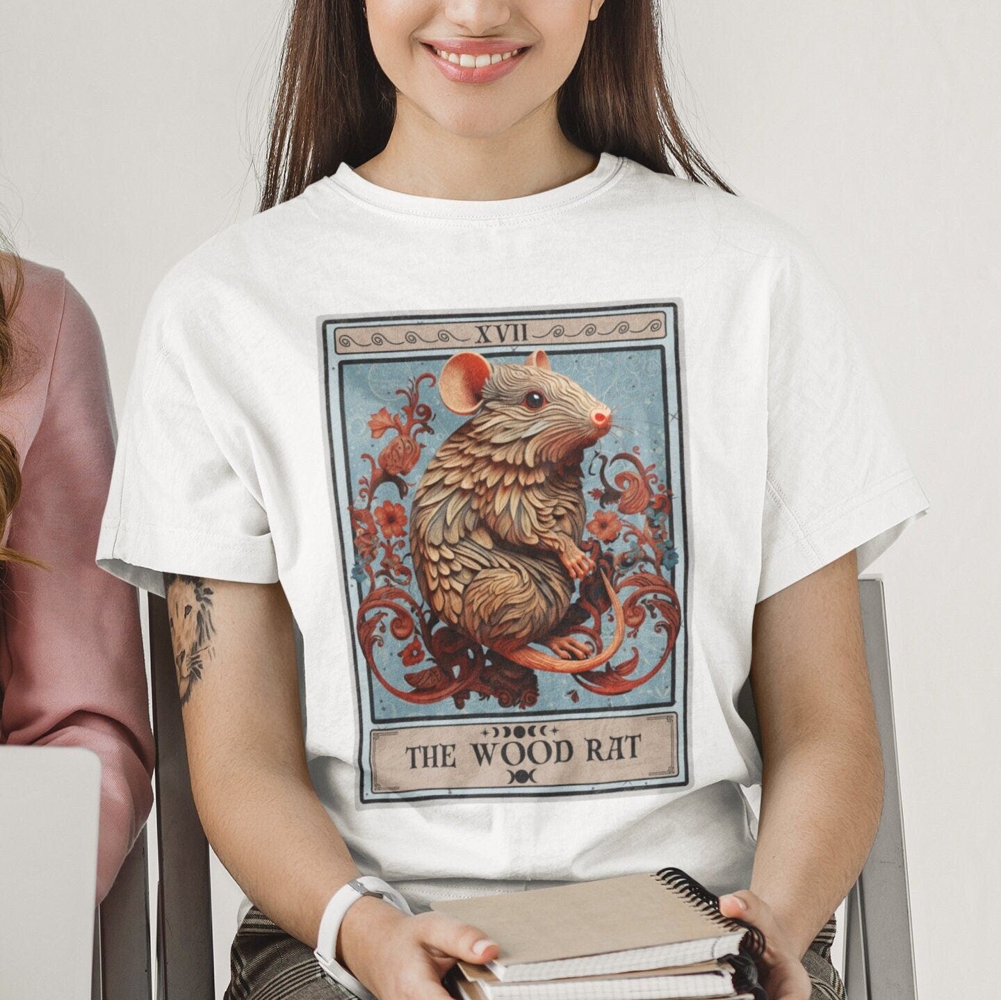 The Wood Rat Tarot Card Shirt, Rat Chinese Zodiac