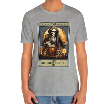 The Brewmaster Tarot Card Shirt, Homebrewer Beer Lover