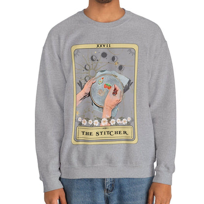 The Stitcher Tarot Card Sweatshirt