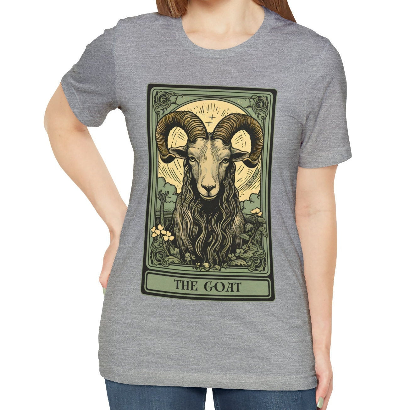 The Goat Tarot Card Shirt, Animal