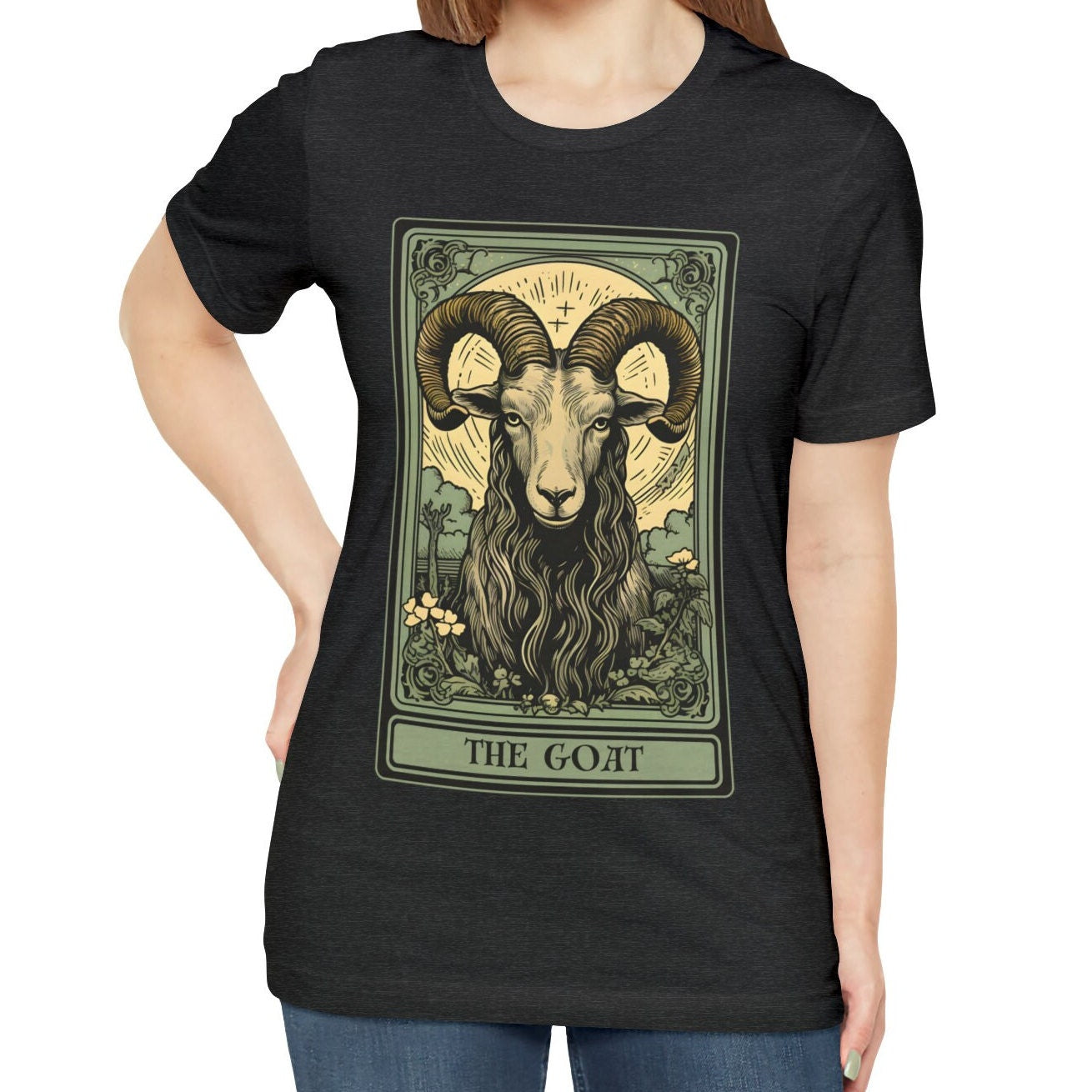 The Goat Tarot Card Shirt, Animal