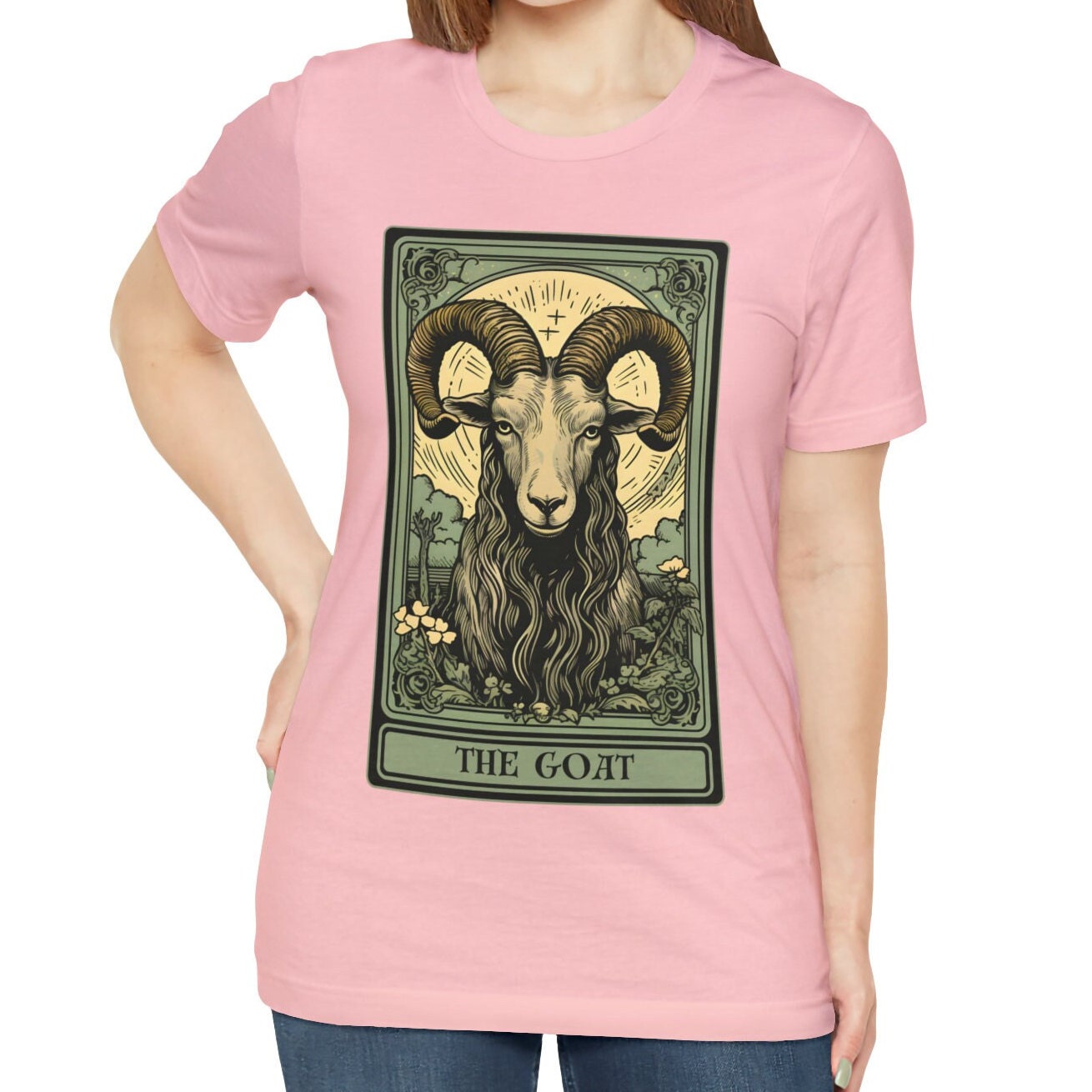 The Goat Tarot Card Shirt, Animal