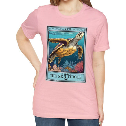 The Sea Turtle Tarot Card Shirt, Ocean Lover