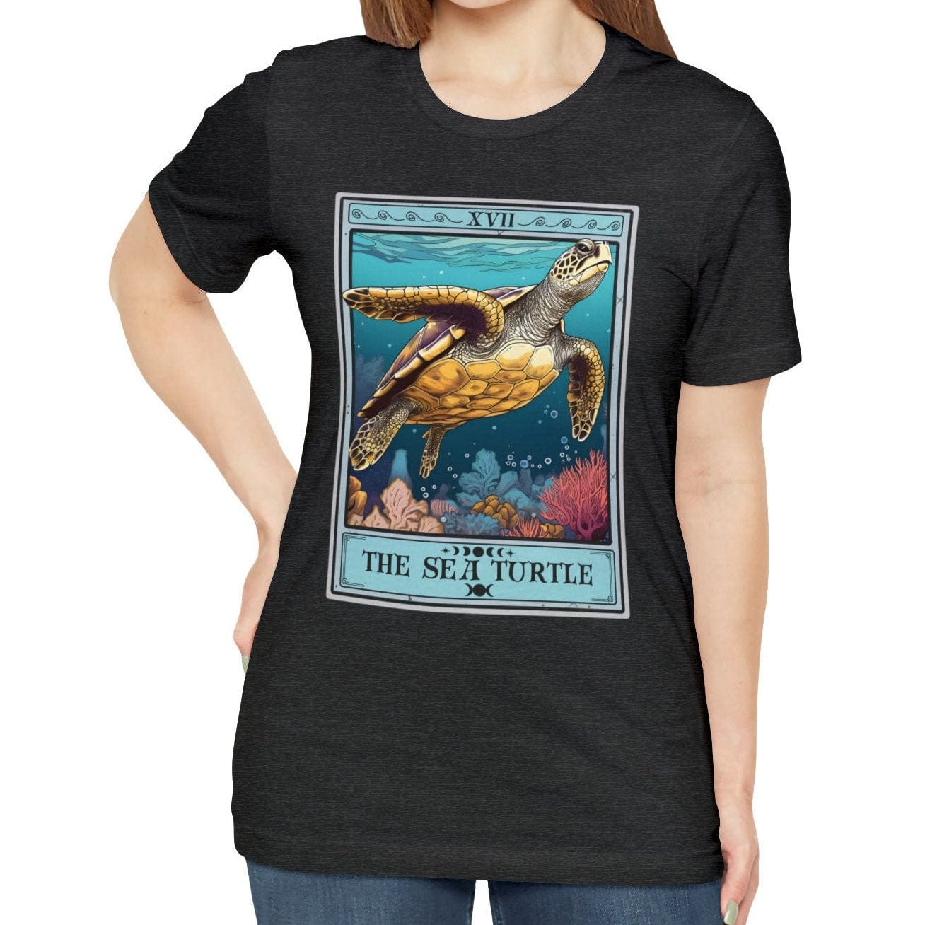 The Sea Turtle Tarot Card Shirt, Ocean Lover