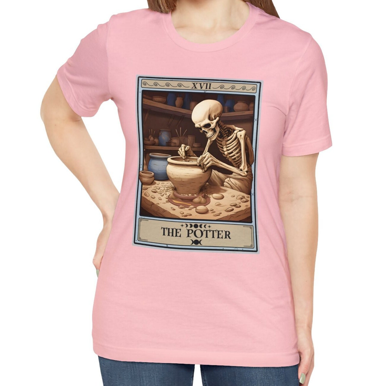 The Potter Tarot Card Shirt, Pottery Lover