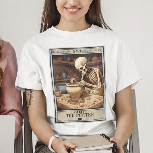 The Potter Tarot Card Shirt, Pottery Lover