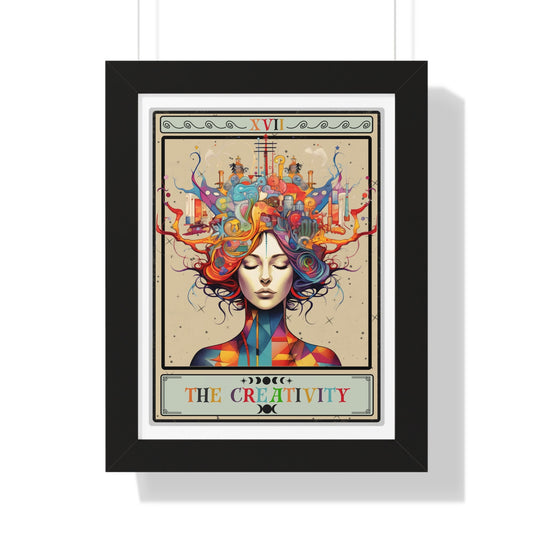 The Creativity Tarot Card Framed Print