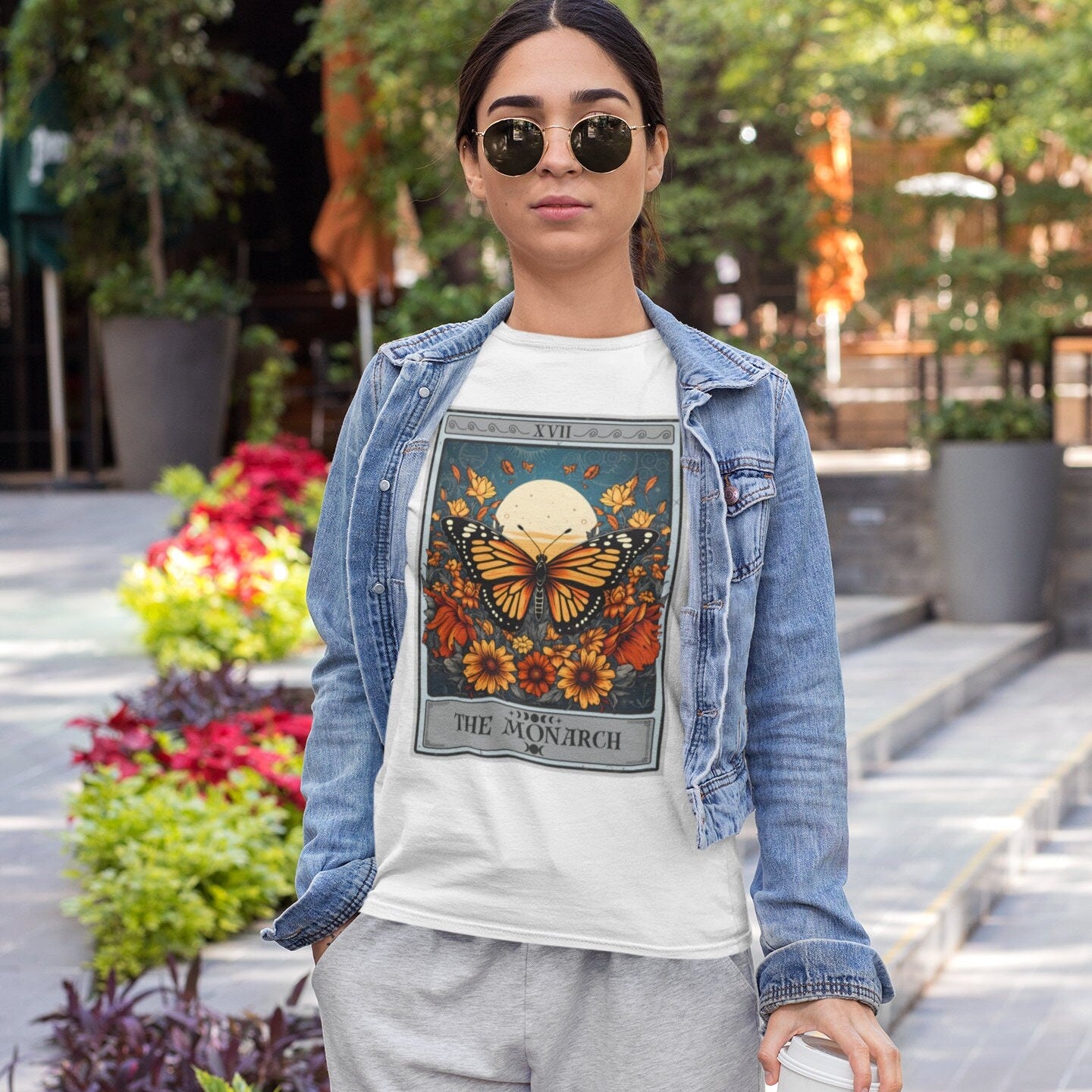 The Monarch Tarot Card Shirt, Monarch Butterfly