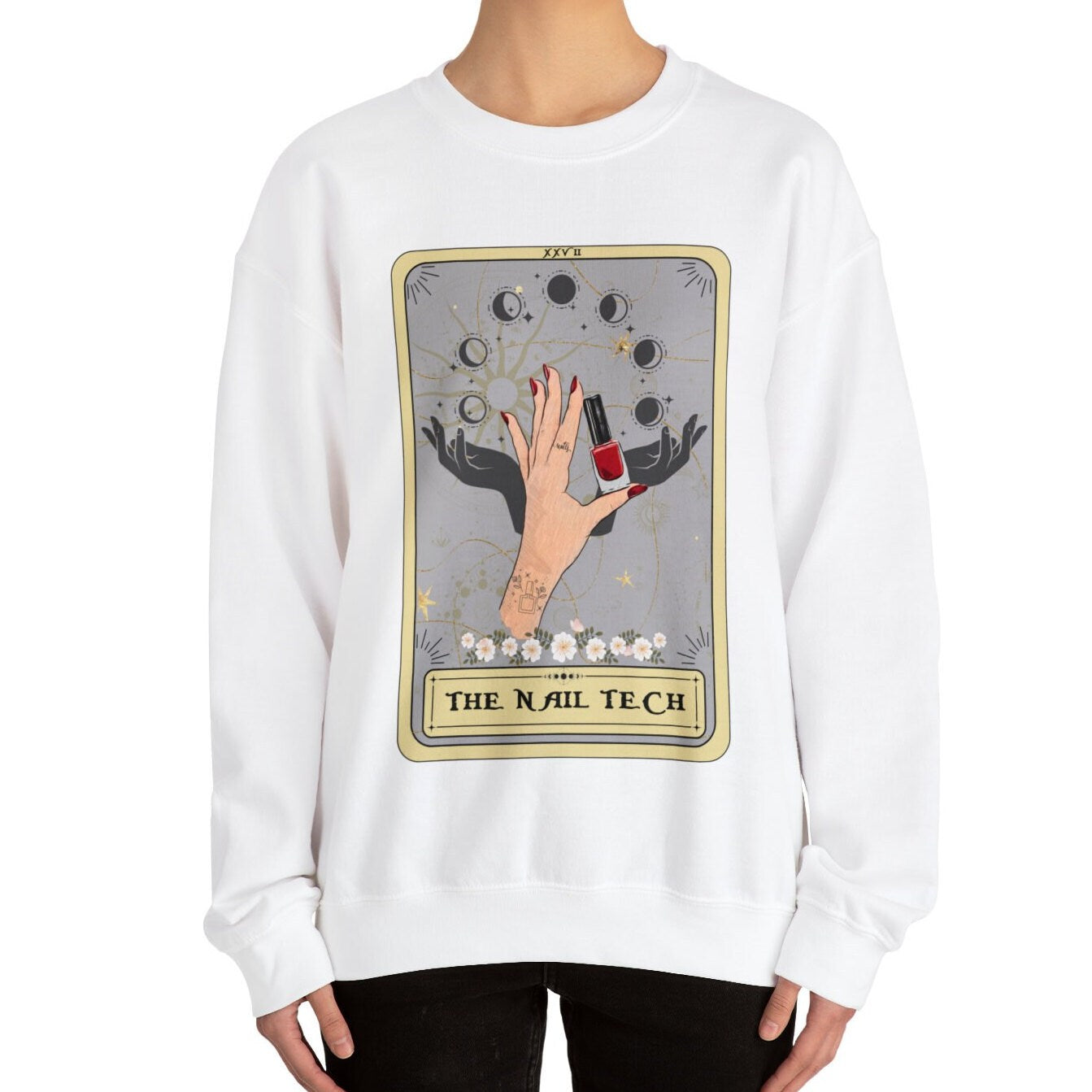 The Nail Tech Tarot Card Sweatshirt