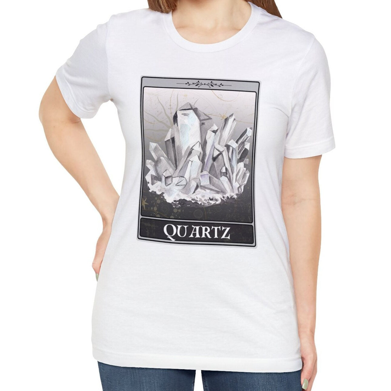 Quartz Card T-shirt, Crystals