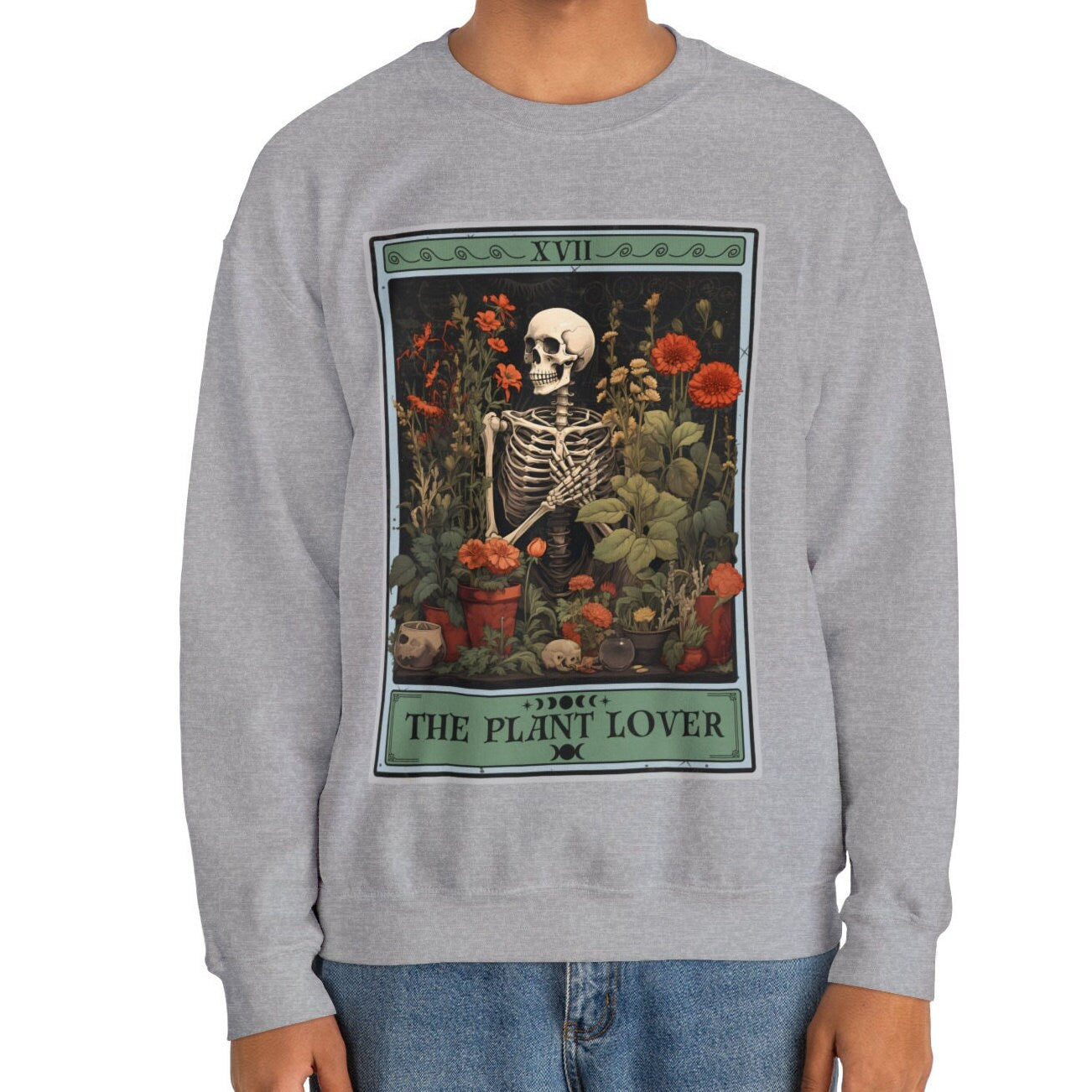 Plant Lover Tarot Card Sweatshirt