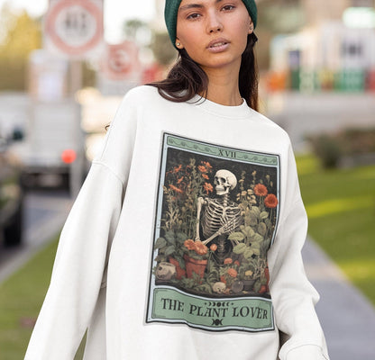 Plant Lover Tarot Card Sweatshirt