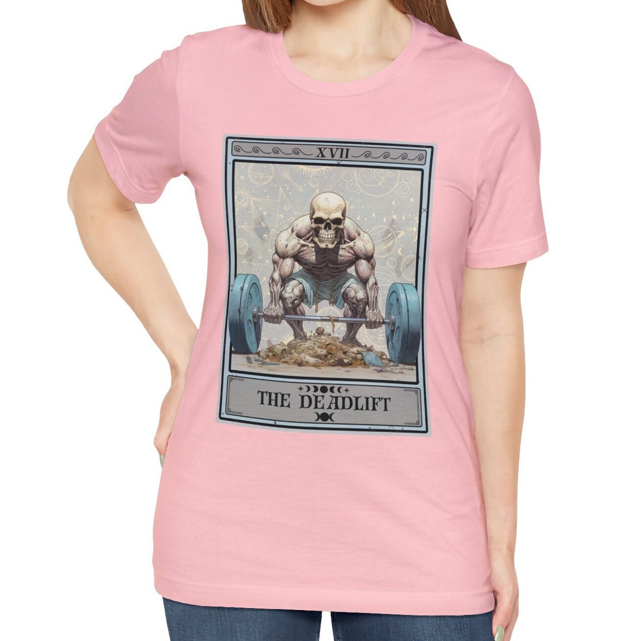 The Deadlift Tarot Card Shirt, Weightlifting