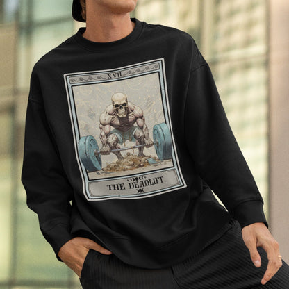 The Deadlift Tarot Card Sweatshirt