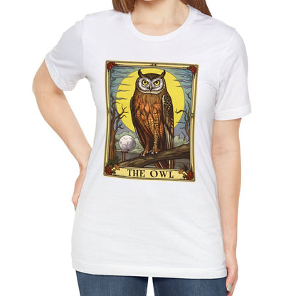 The Owl Tarot Card Shirt, Bird Lover