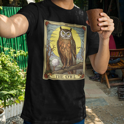 The Owl Tarot Card Shirt, Bird Lover