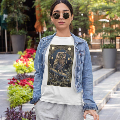The Owl Tarot Card Shirt