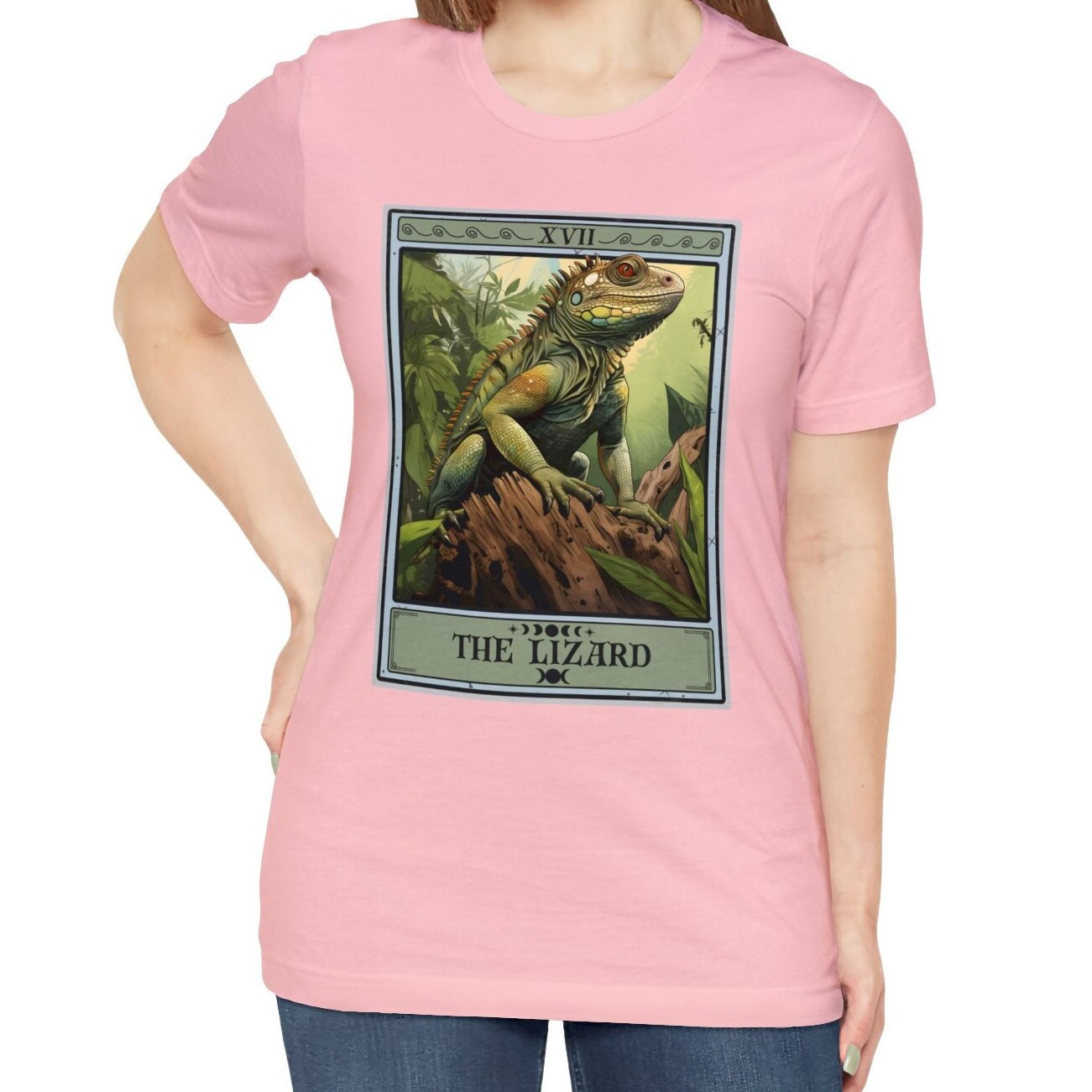 The Lizard Tarot Card Shirt, Reptile Animal Lover