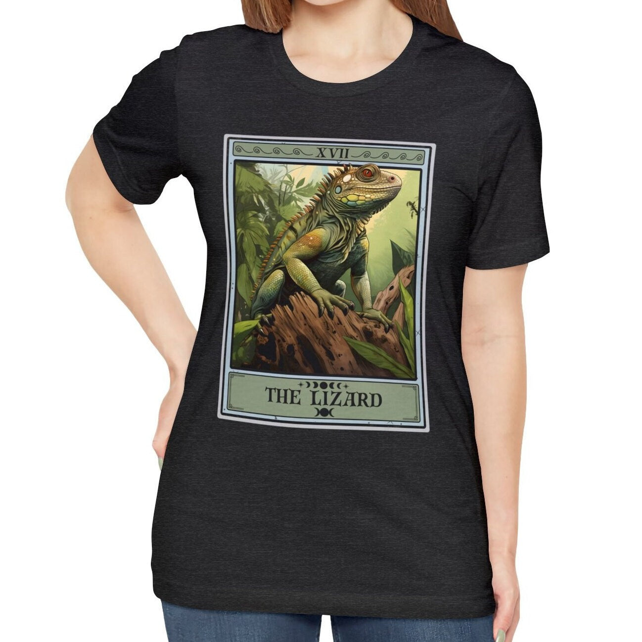 The Lizard Tarot Card Shirt, Reptile Animal Lover